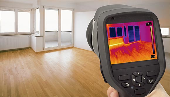 Thermal imaging home inspection services from Iron Side Inspection